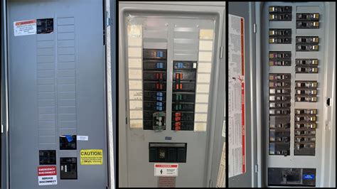 electrical upside down panels